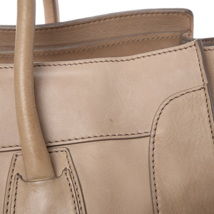 Celine Drummed Calfskin Medium Luggage Camel 10 of 21
