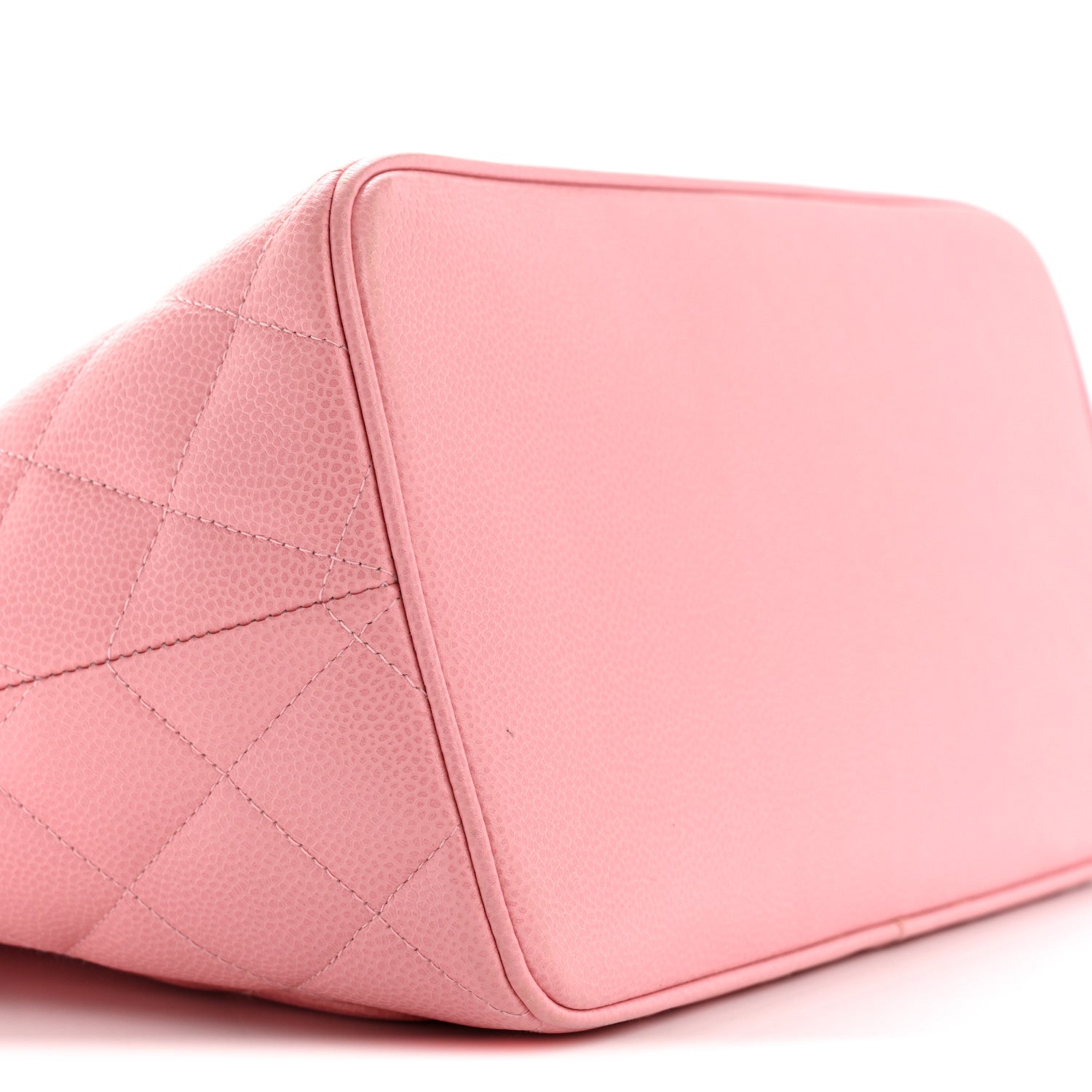 Chanel Caviar Medallion CC Tote Light Pink 9 of 12