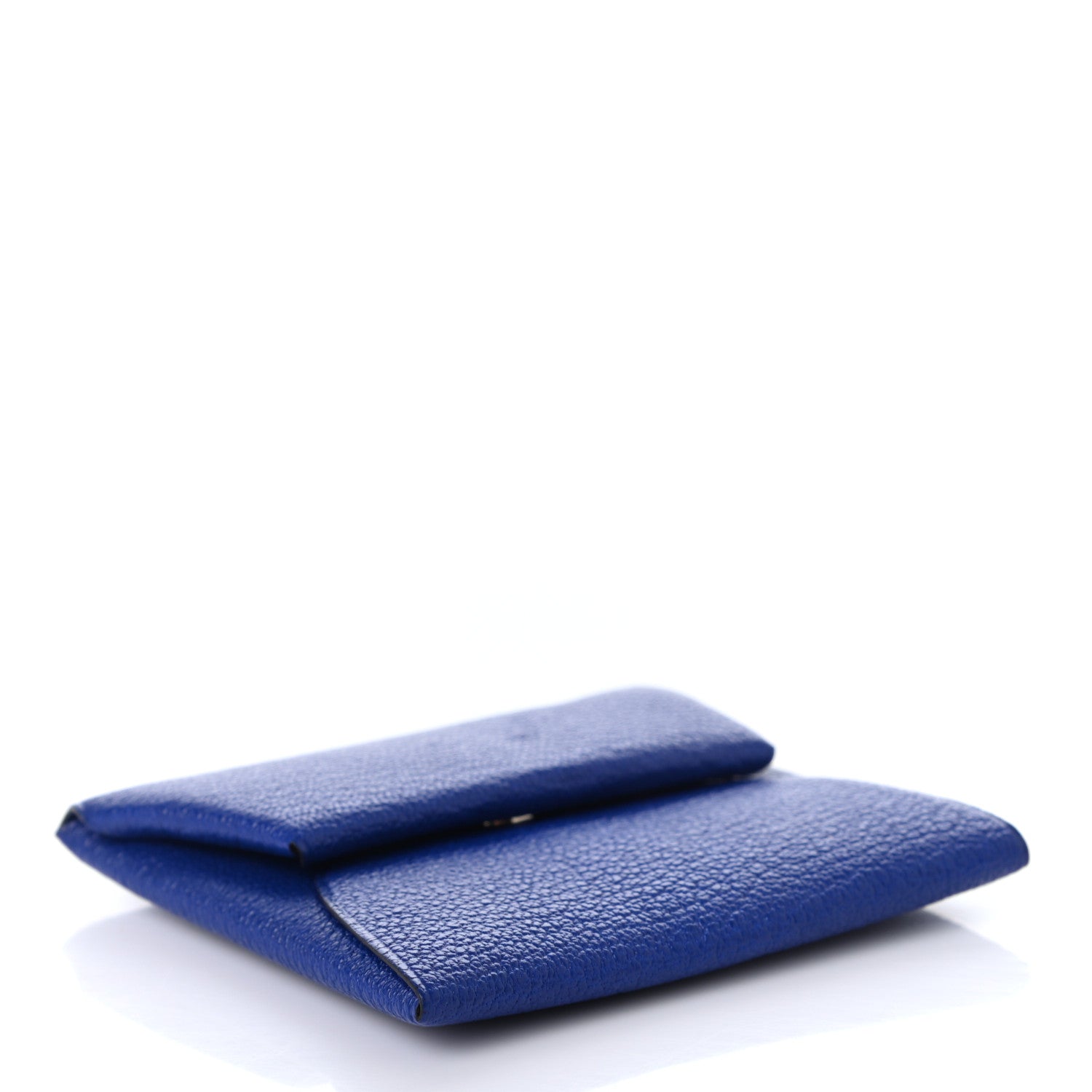 Hermes Chevre Mysore Bastia Coin Purse Bleu Electrique 4 of 7