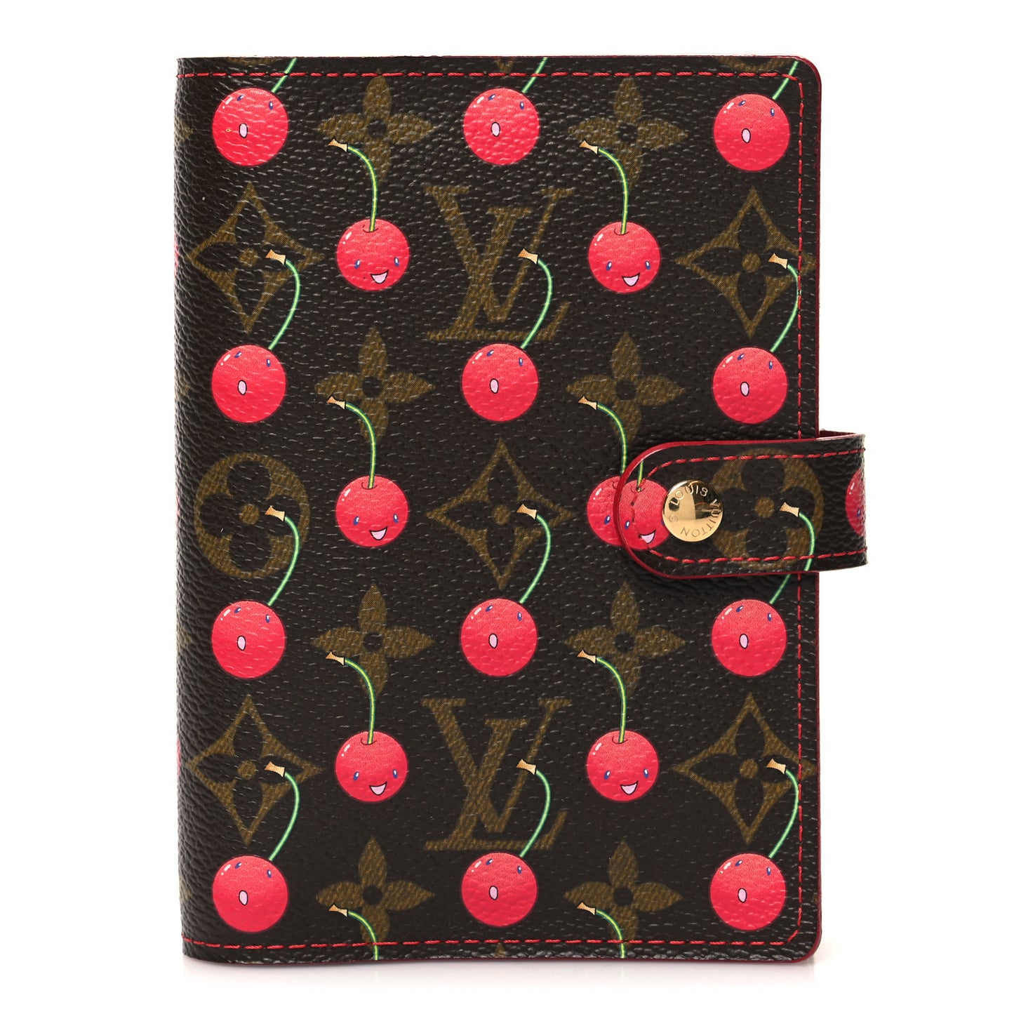 Monogram Cerises Small Ring Agenda Cover