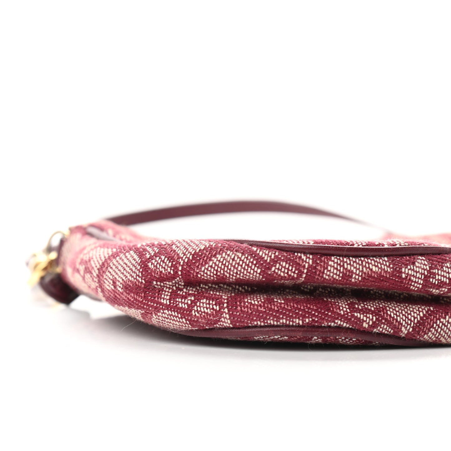 Monogram Mini Saddle Pochette Burgundy