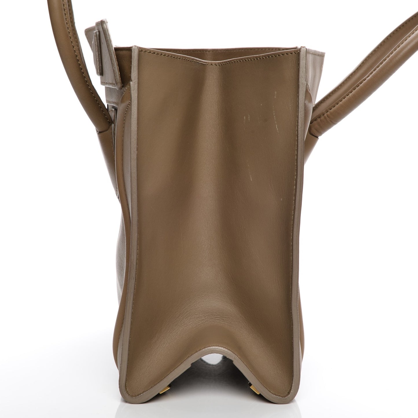 Smooth Calfskin Mini Luggage Camel