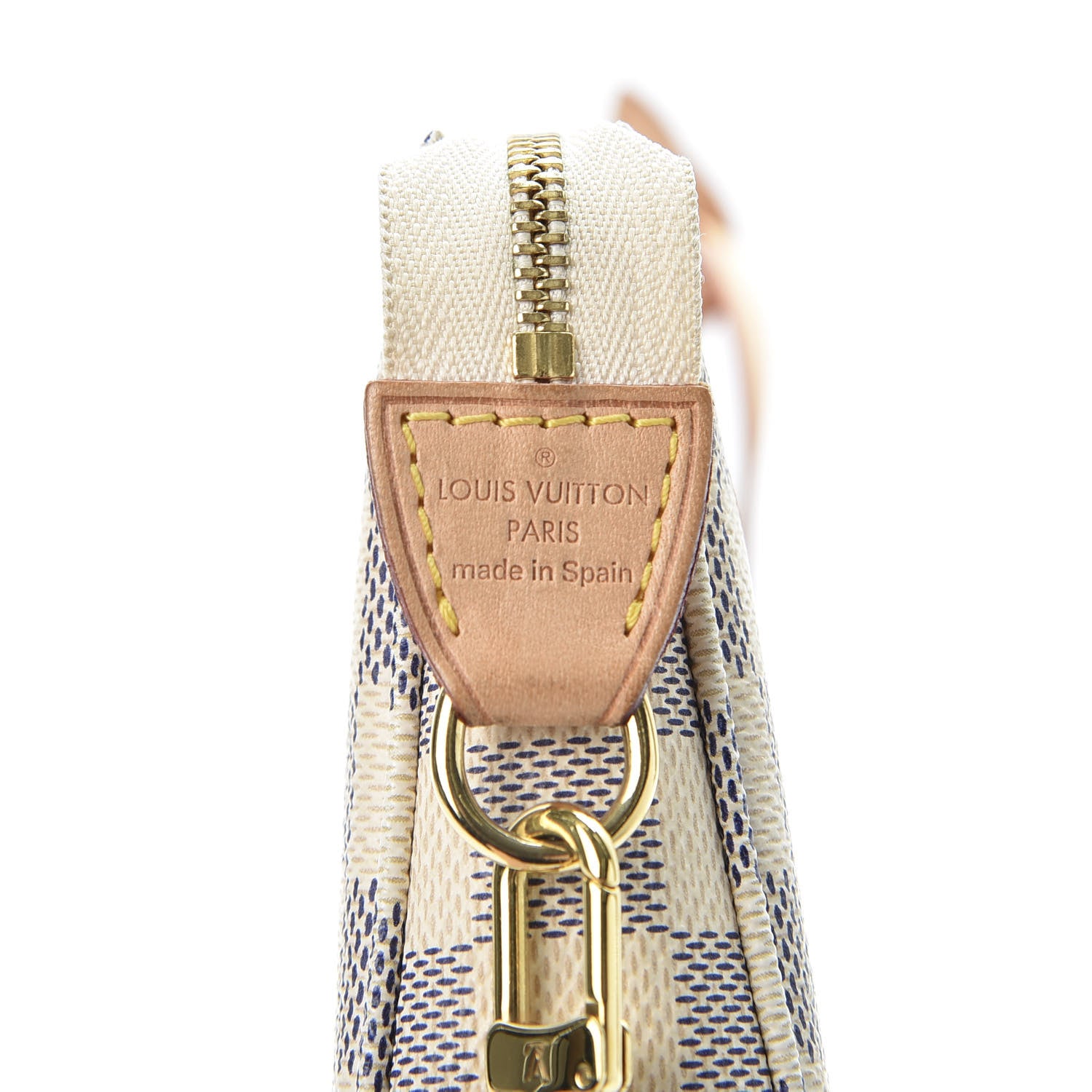 Louis Vuitton Damier Azur Pochette Accessories NM 7 of 10