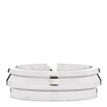 Tiffany 18K White Gold Diamond Modern Keys Ring 46 3.75 3 of 5