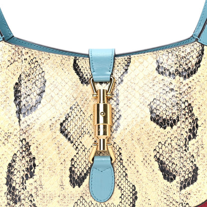 Gucci Snakeskin Calfskin Small Jackie 1961 Hobo  Multicolor 6 of 7