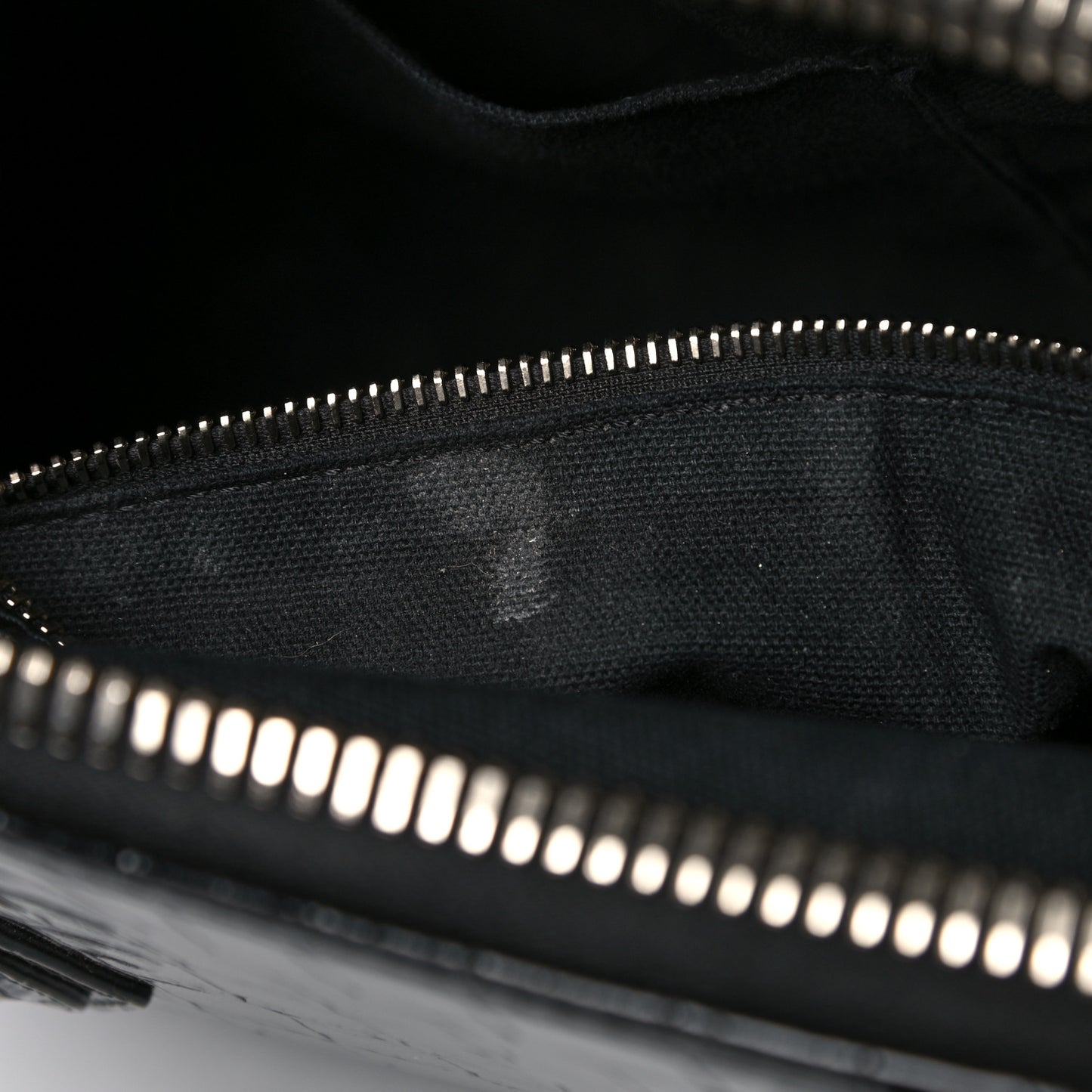 Calfskin Crocodile Embossed Small Antigona Black