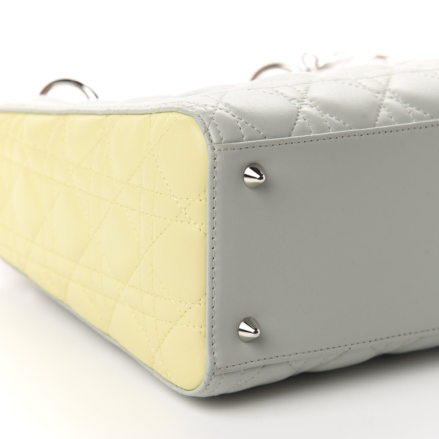 Christian Dior Lambskin Cannage Medium Tri-Color Lady Dior Multicolor 5 of 9