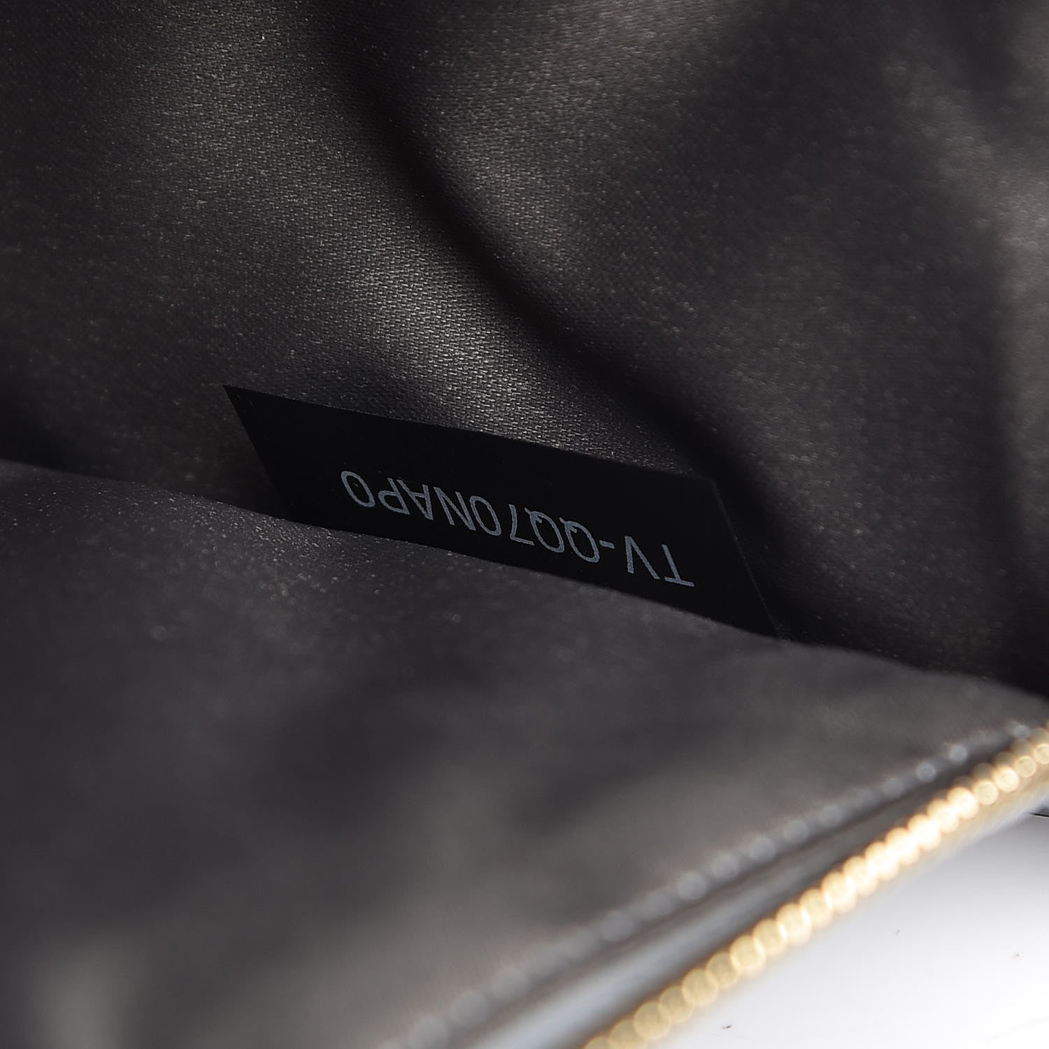 Valentino Garavani Nappa Candystud Zip Pouch Pastel Grey 7 of 8