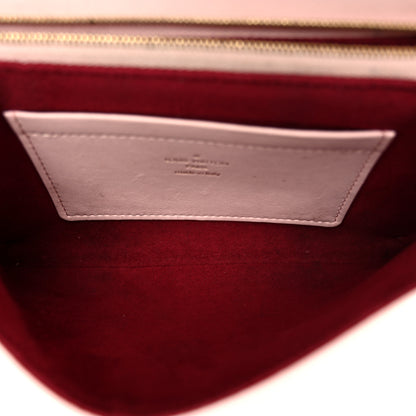 Louis Vuitton Lambskin Embossed Monogram Pochette Coussin Rose 5 of 9