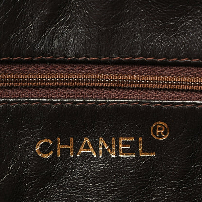 Chanel Lambskin Quilted Tassel CC Camera Case Brown 5 of 8