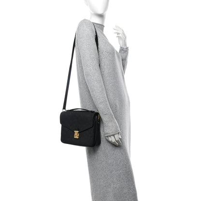 Louis Vuitton Empreinte Pochette Metis Black 2 of 11