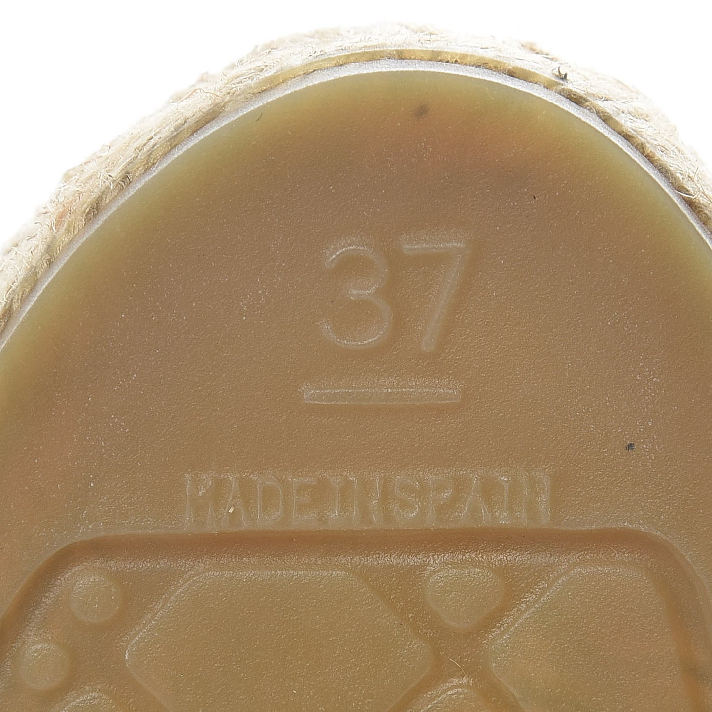 Lambskin CC Espadrilles 37 Black