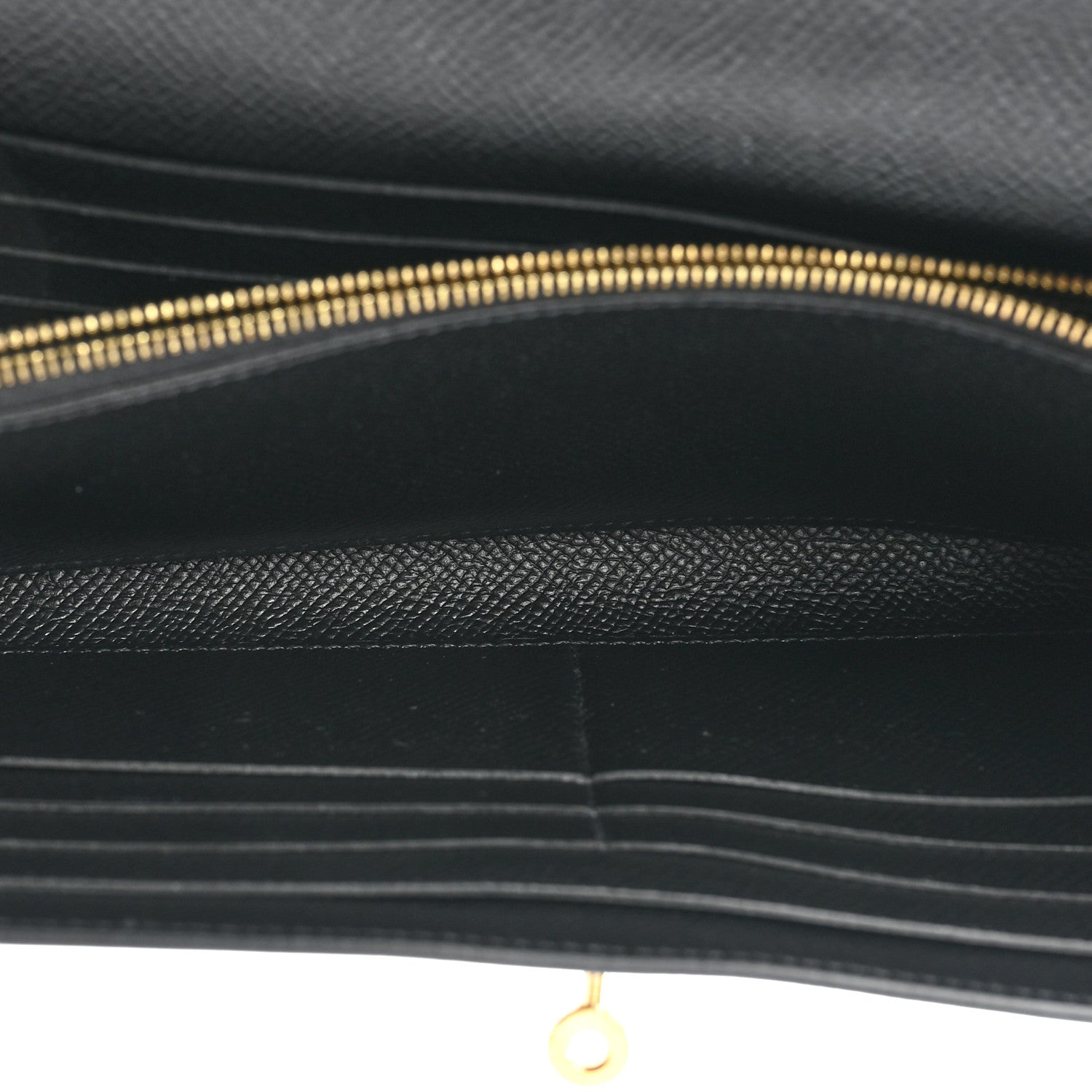 Hermes Epsom Kelly Longue Wallet Black 4 of 9