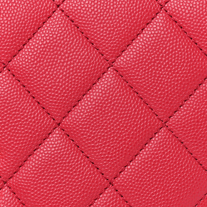 Chanel Caviar Quilted Medium Business Affinity Flap Pink 7 of 9