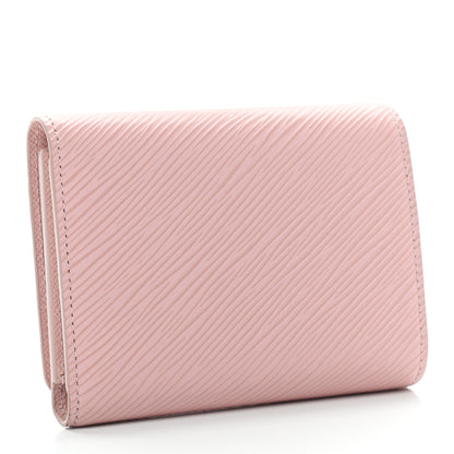 Louis Vuitton Epi Twist Compact Wallet Rose Ballerine 3 of 8