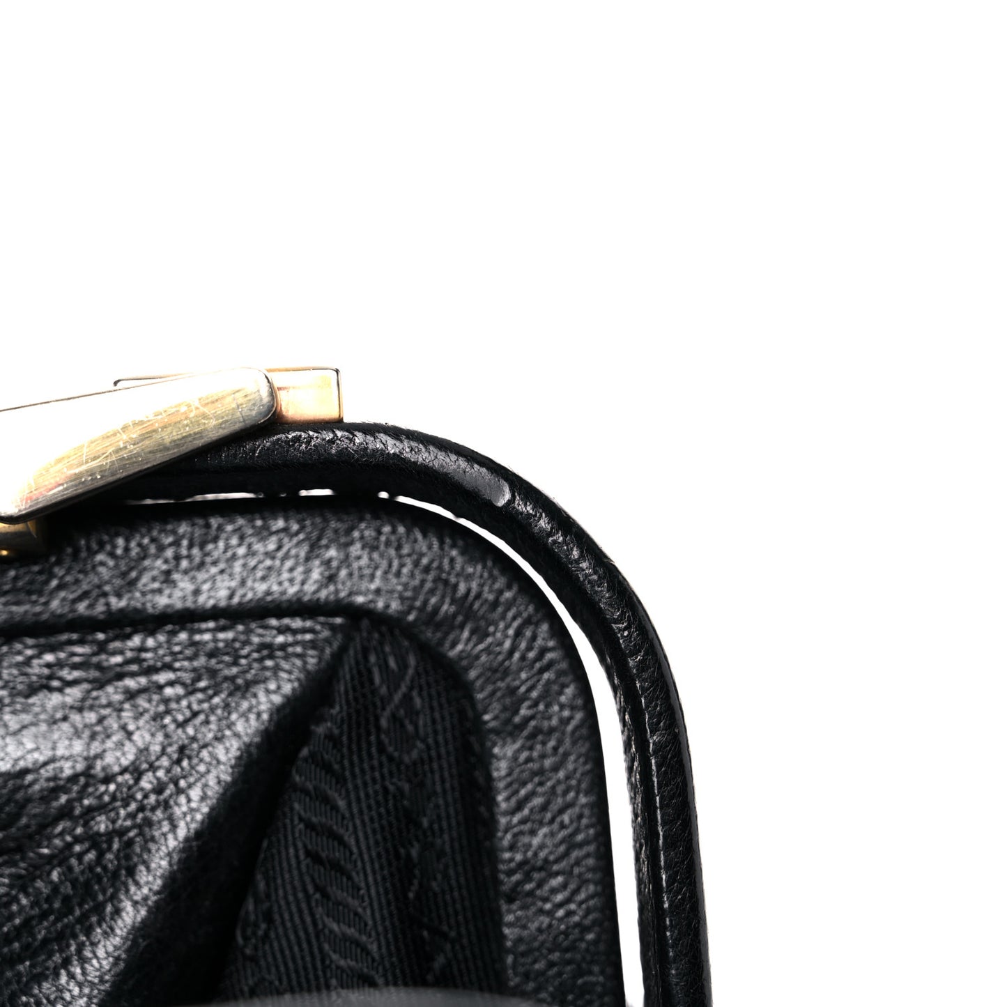 Goatskin Cerniera Doctor Bag Black