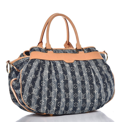 Louis Vuitton Denim Raye Cabas GM 3 of 11