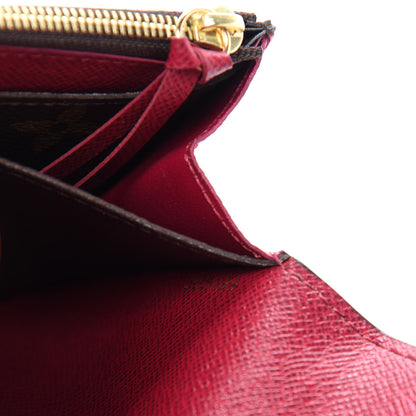 Louis Vuitton Monogram Emilie Wallet Fuchsia 7 of 7