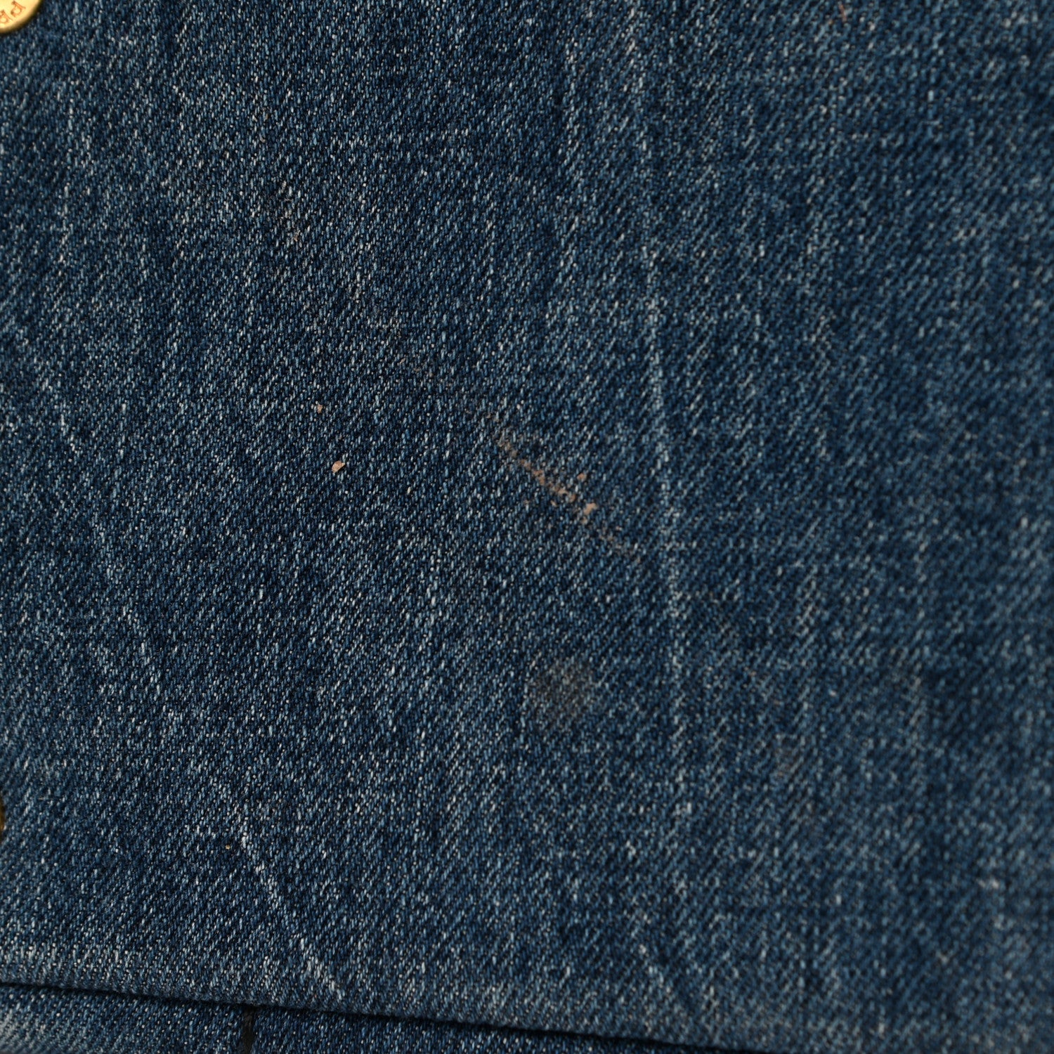 Prada Denim Small Logo Tote Avio 11 of 11