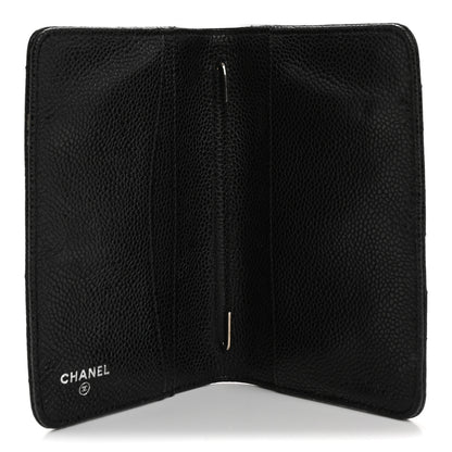 Chanel Caviar Quilted Agenda Cover Black 5 of 10