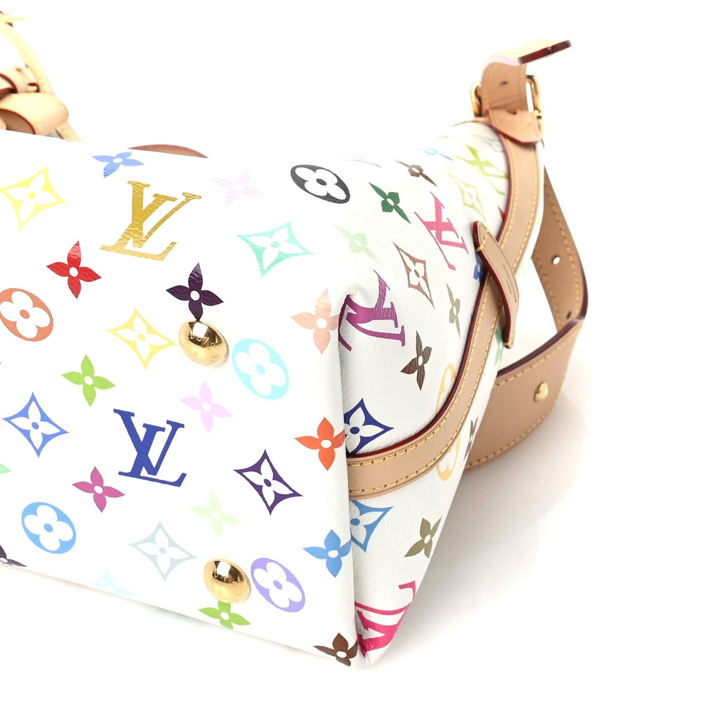 LV X TM Monogram Multicolor CarryAll PM  White