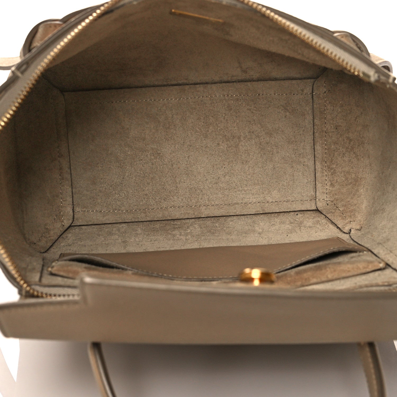 Celine Baby Grained Calfskin Mini Belt Bag Dune 5 of 11