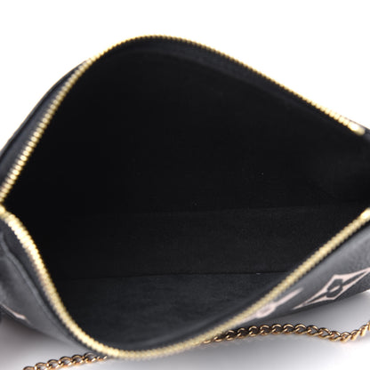 Louis Vuitton Empreinte Monogram Giant Mini Pochette Accessories Black 5 of 9