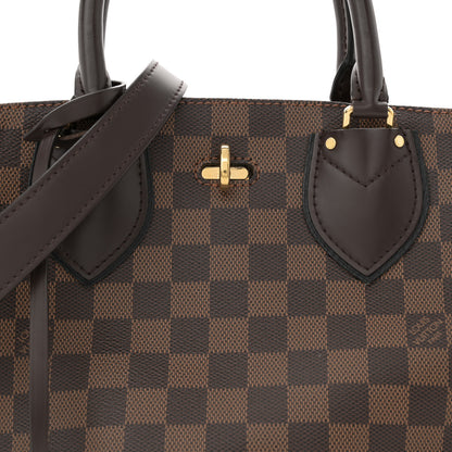 Louis Vuitton Cuir Taurillon Damier Ebene Normandy Black 8 of 16