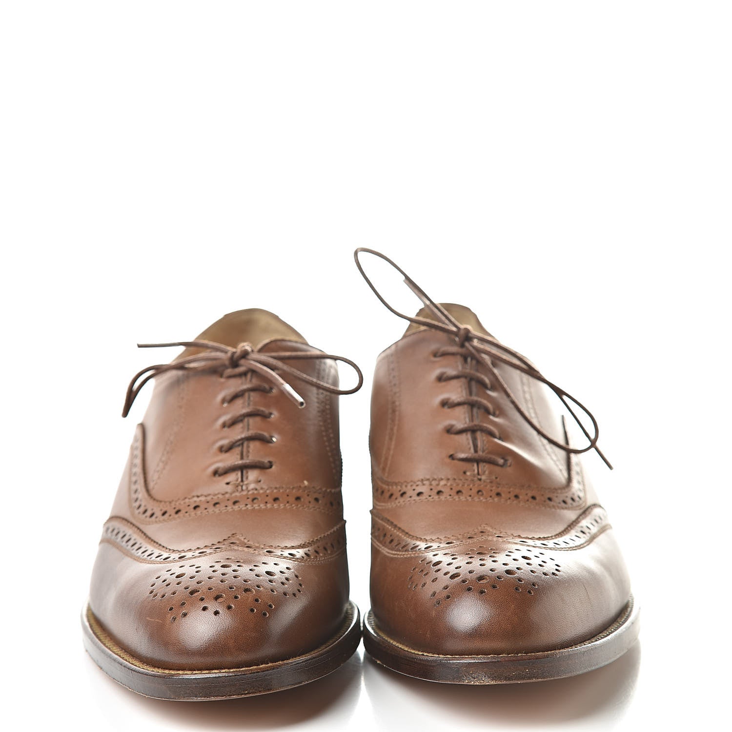 Hermes Calfskin Womens Brogues Oxfords 39 2 of 9