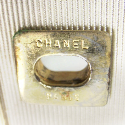 Chanel Fabric Quilted Double Flap Beige 11 of 13