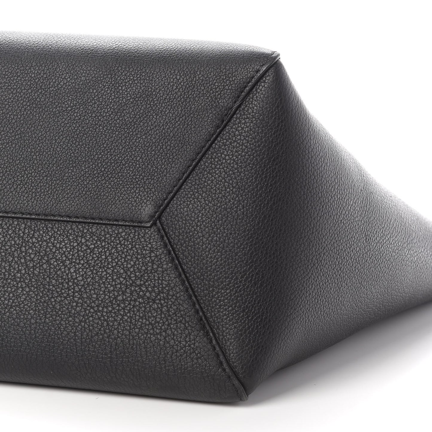 Calfskin Lockme Cabas Black