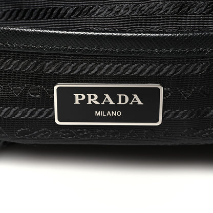Prada Nylon Vela Medium Backpack Black 6 of 9