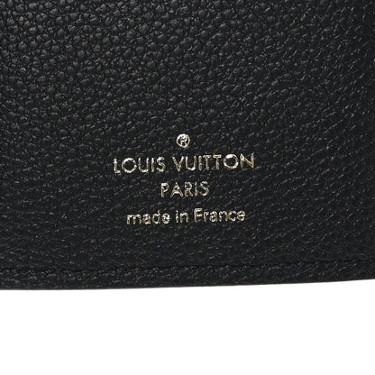 Louis Vuitton LOUIS VUITTON Empreinte Monogram Giant Victorine Wallet Black Beige 7 of 7