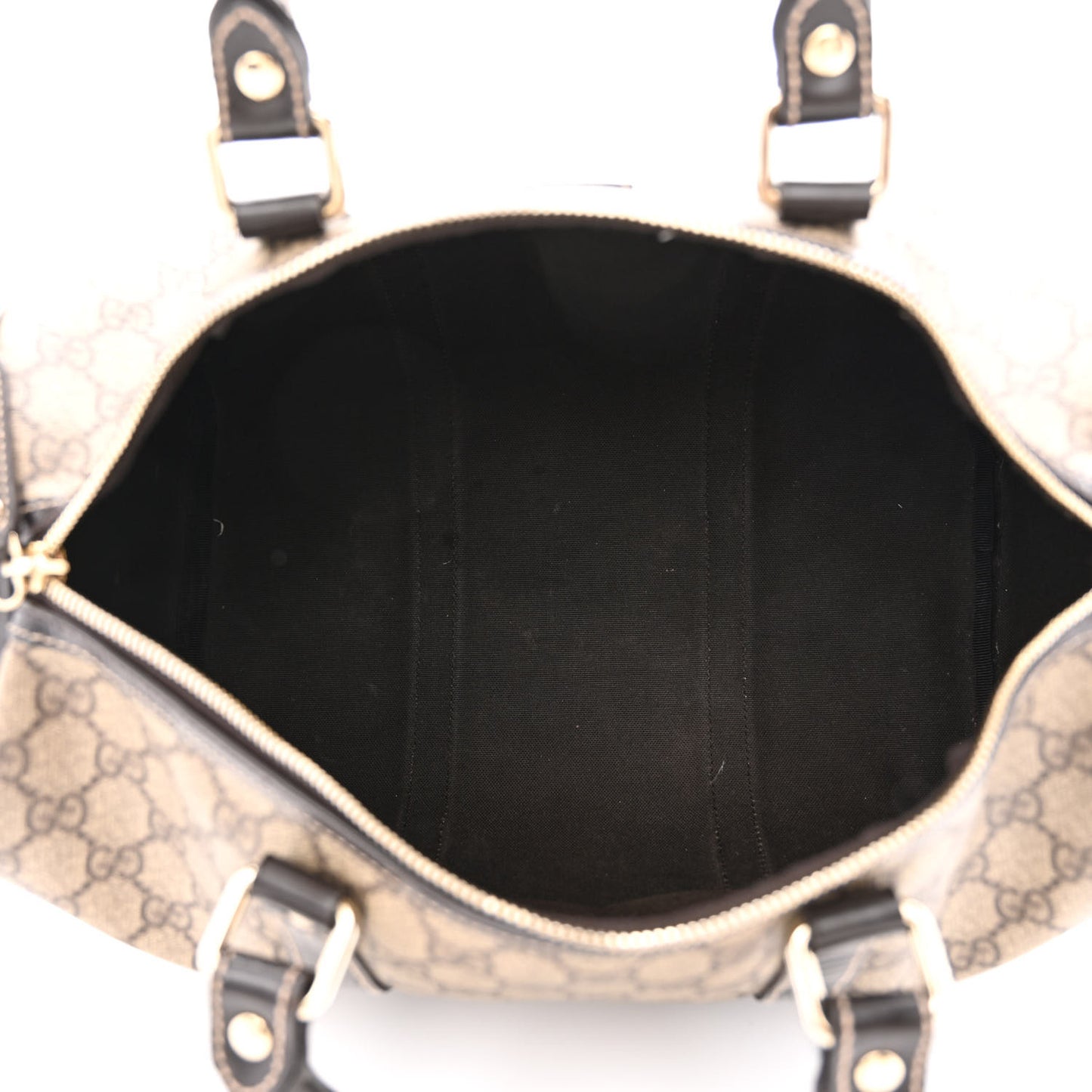 GG Plus Monogram Medium Joy Boston Dark Brown