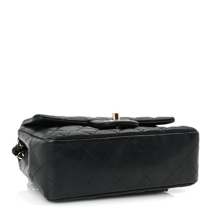 Chanel Lambskin Quilted Mini Rectangular Flap Black 3 of 10