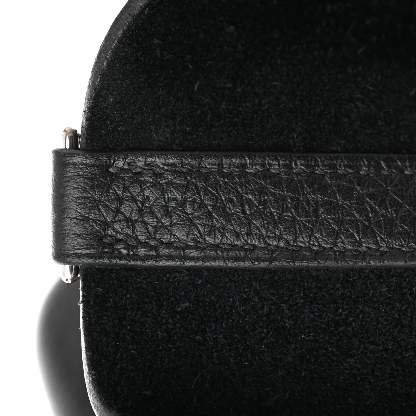 Taurillon Clemence Picotin Lock 22 MM Black