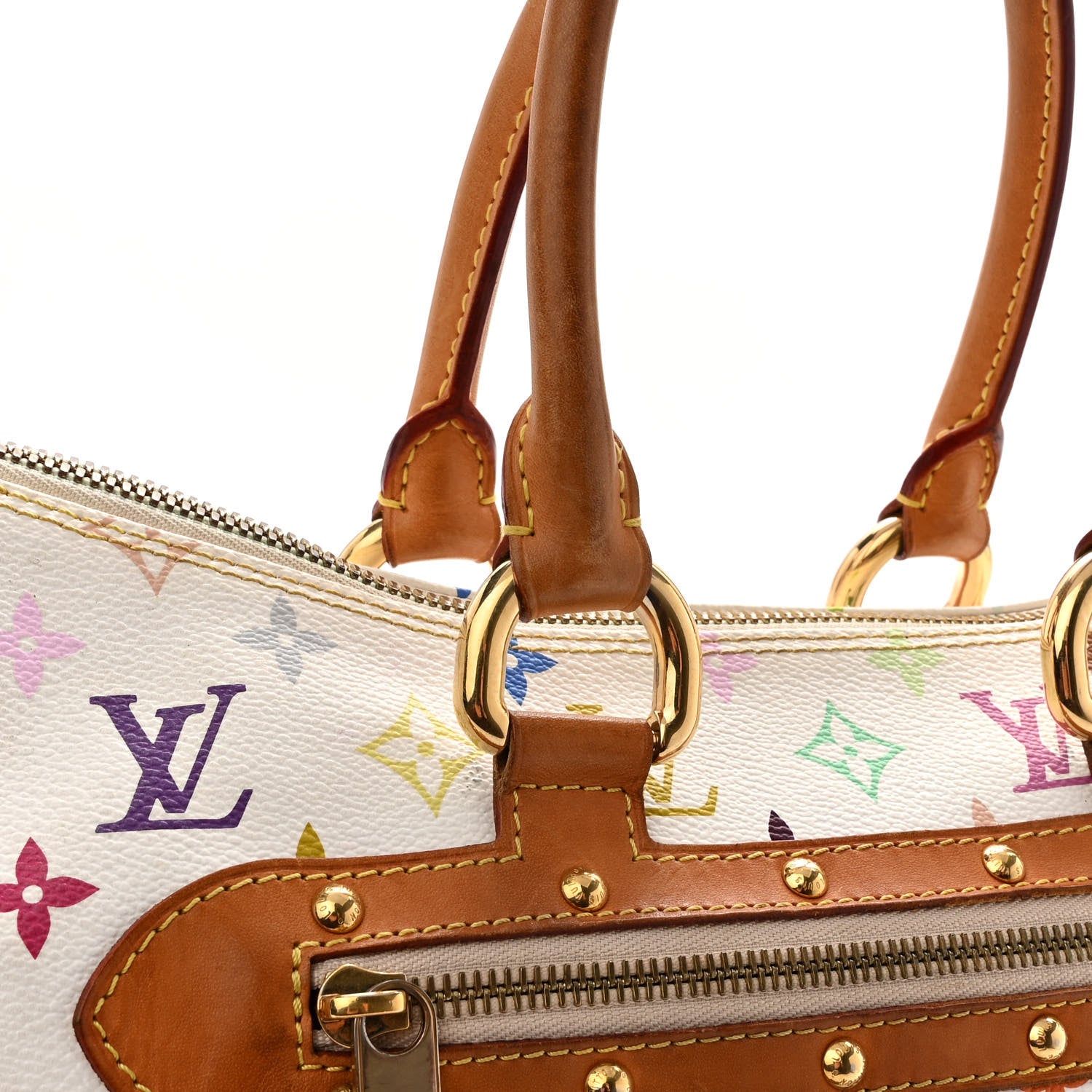 Louis Vuitton Monogram Multicolor Rita White 12 of 12