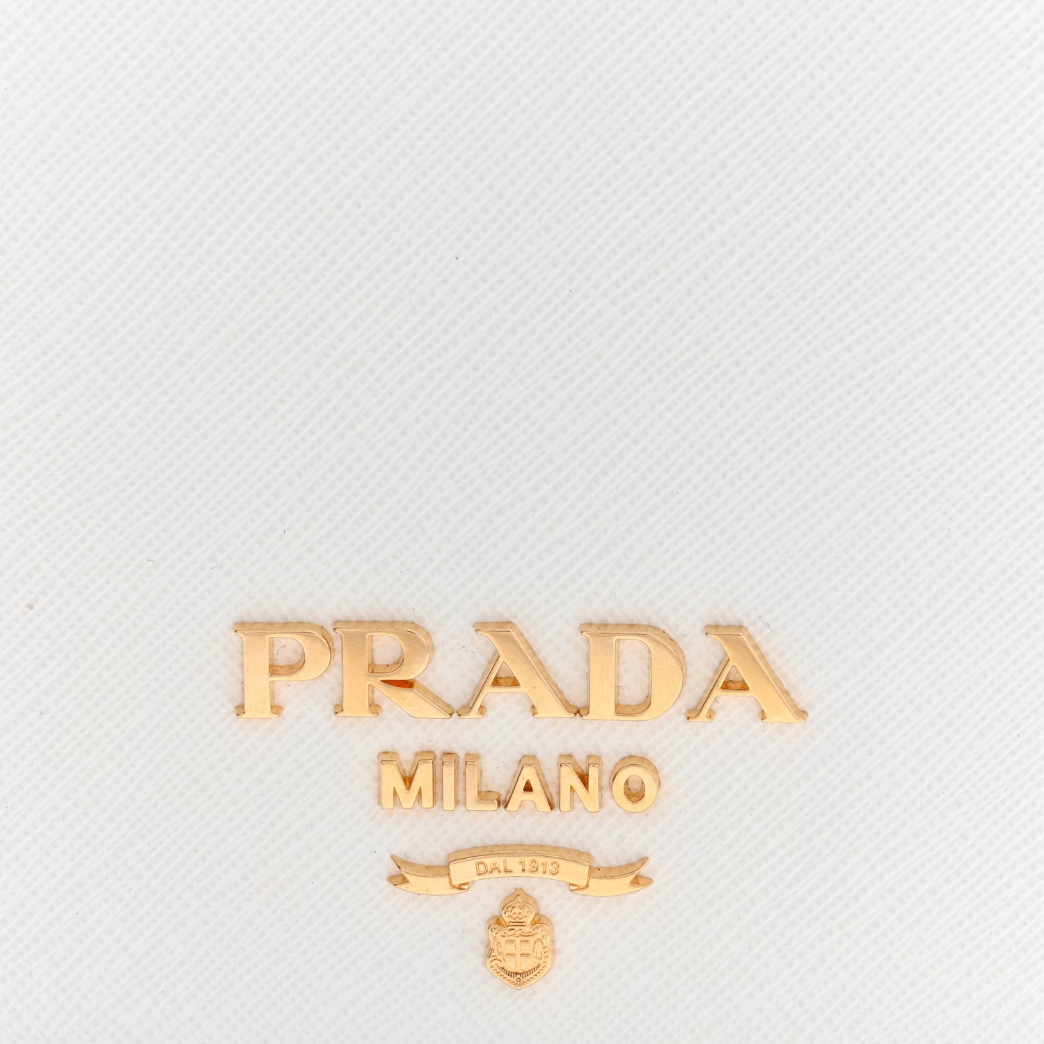 Prada Saffiano Chain Shoulder Bag  White 6 of 8