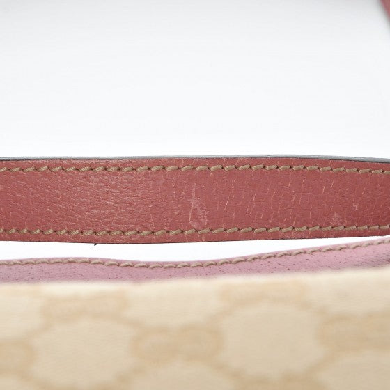 Gucci Monogram Medium Charmy Shoulder Bag Pink 8 of 8