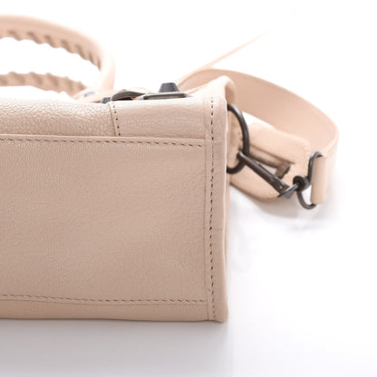 Balenciaga Chevre Classic Hardware Metallic Edge S City Beige Tapioca 10 of 18