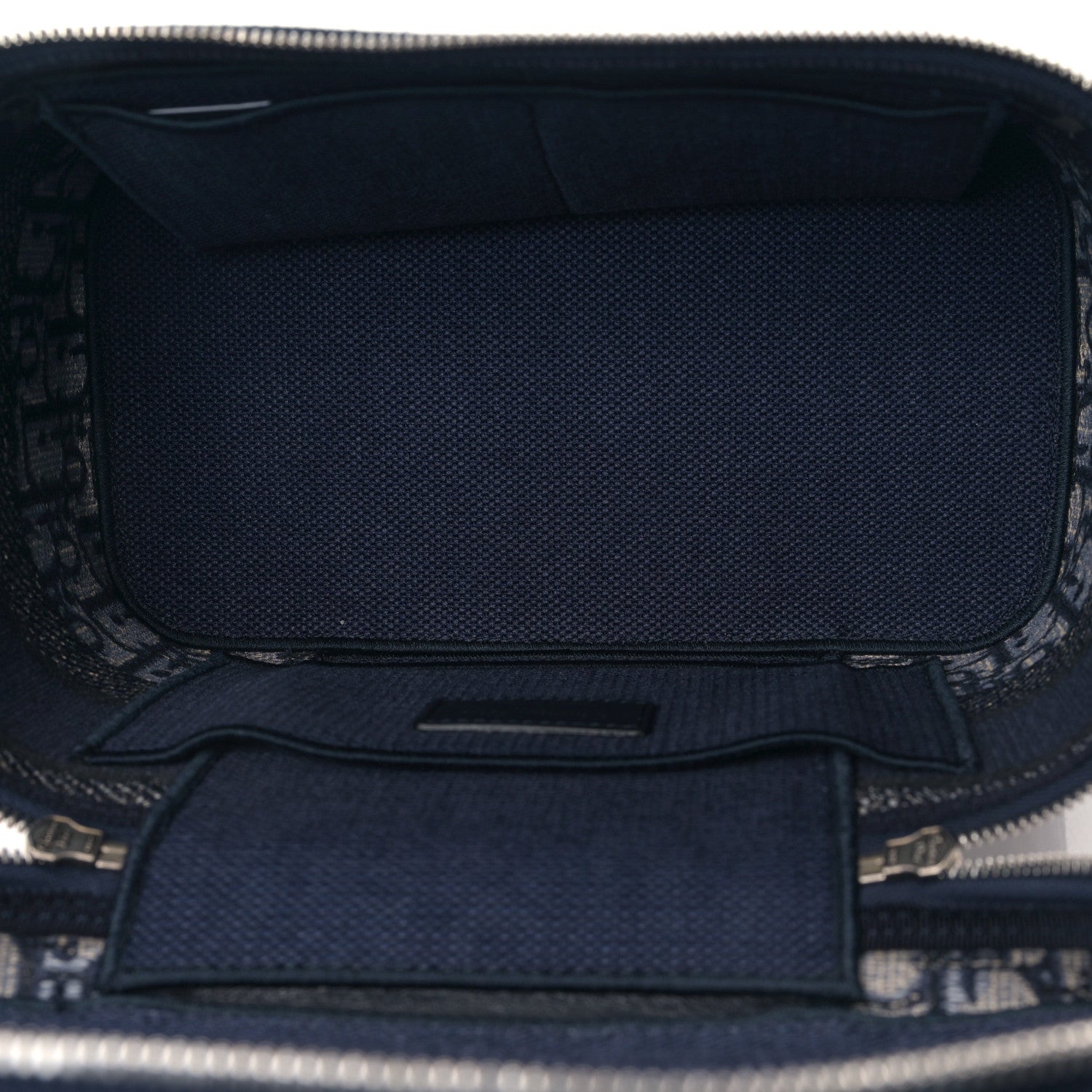 Christian Dior Oblique Diortravel Vanity Case Blue 5 of 8