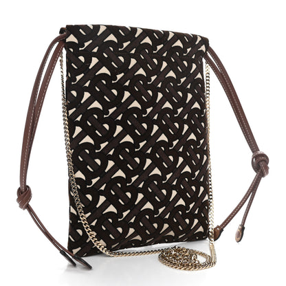 Burberry Monogram Medium Doctors Pouch Bridle Brown 3 of 9