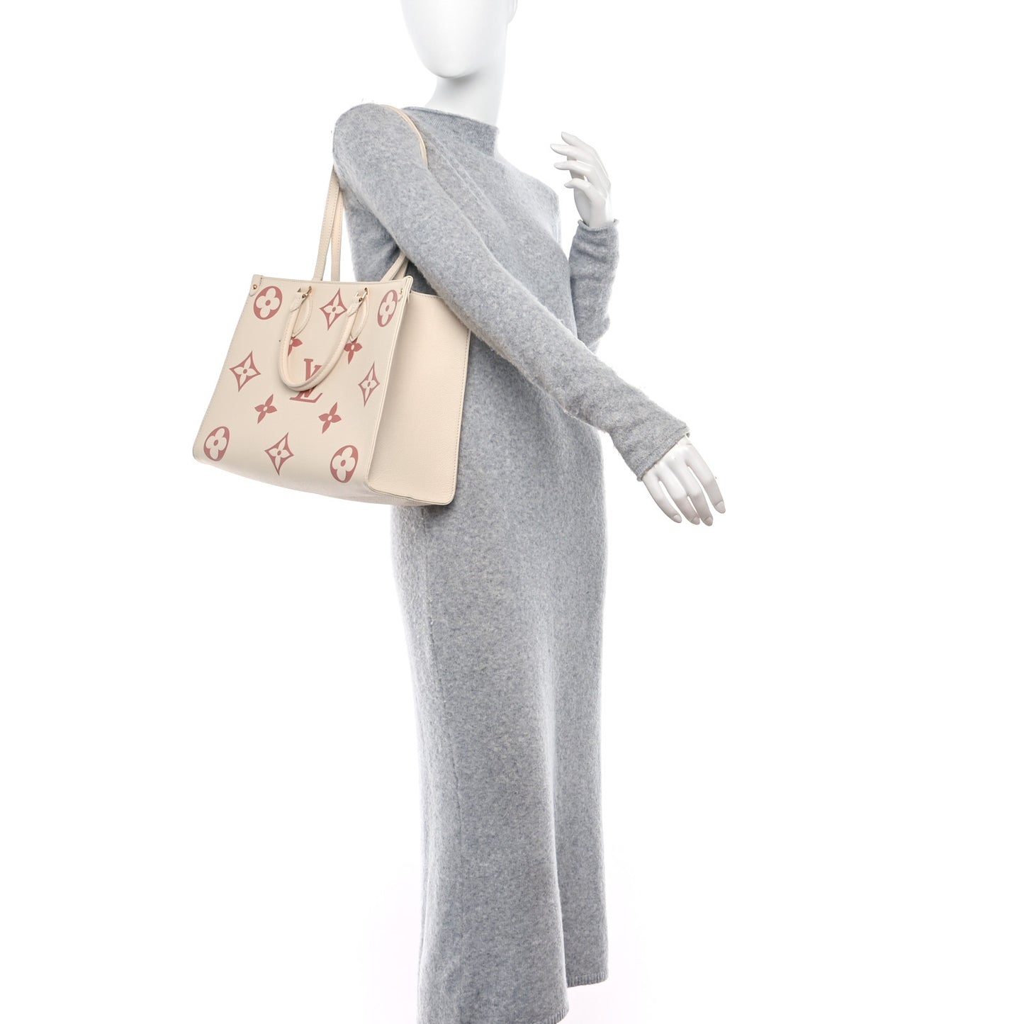 Empreinte Monogram Giant Onthego MM Creme Rose Trianon