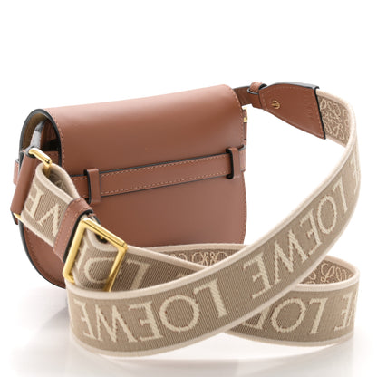 Loewe Calfskin Jacquard Mini Gate Dual Bag Tan 2 of 10