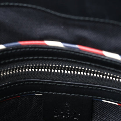Gucci GG Supreme Monogram Night Courrier Flat Messenger Bag Black Multicolor 5 of 7