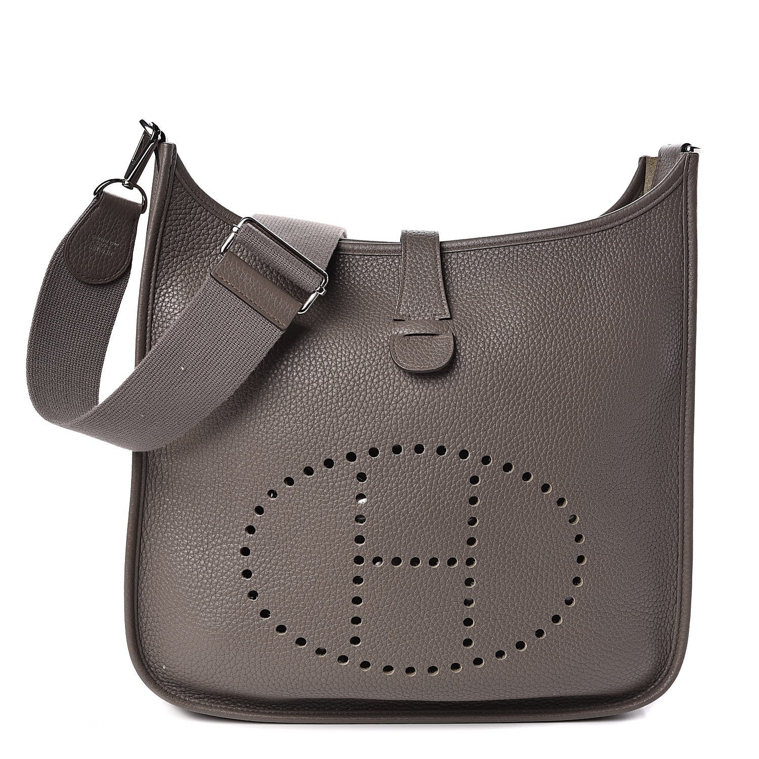 Hermes Taurillon Clemence Evelyne III GM Etain 1 of 11