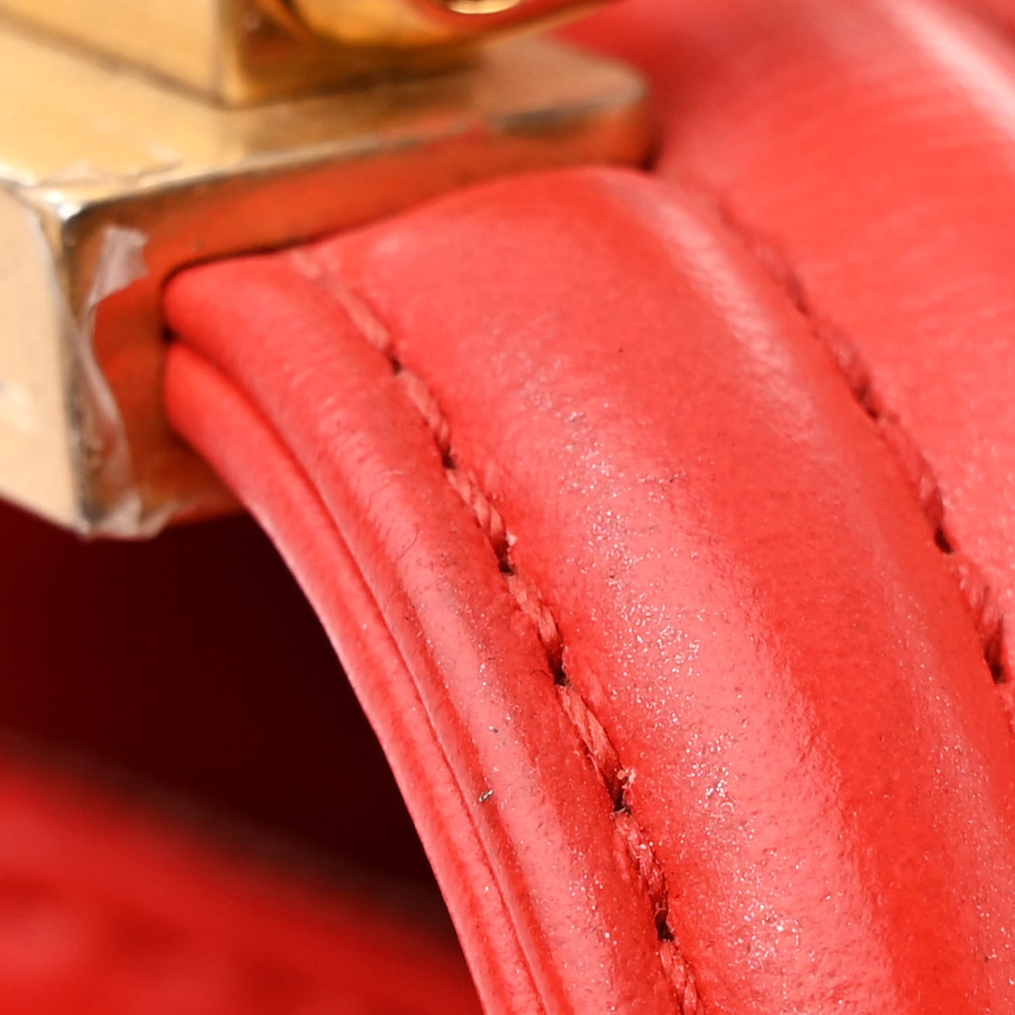 Calfskin Quilted New Medium Boy Flap Red