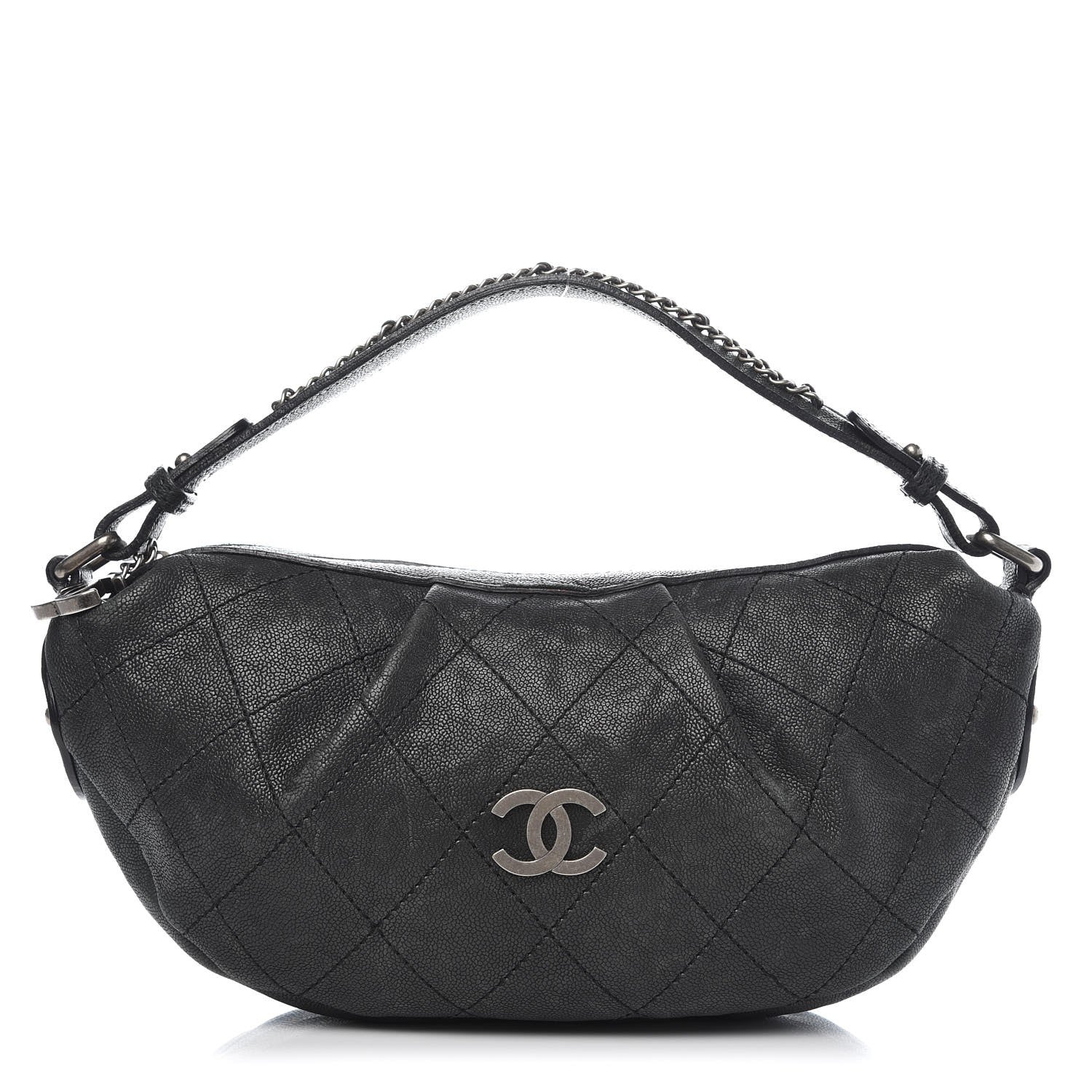 Chanel Caviar Large Outdoor Hobo Black 1 of 11