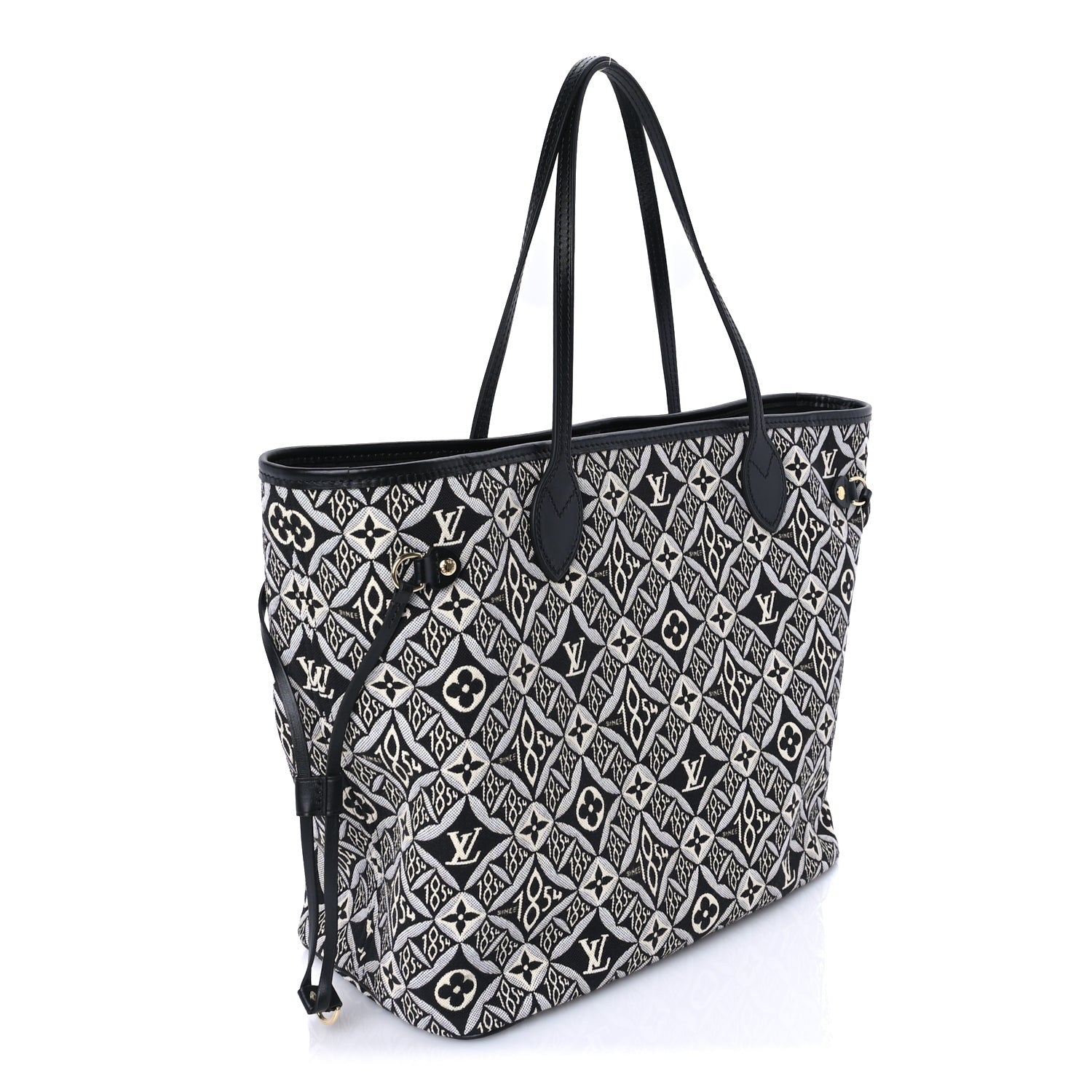 Louis Vuitton Jacquard Since 1854 Neverfull MM  Grey 3 of 7