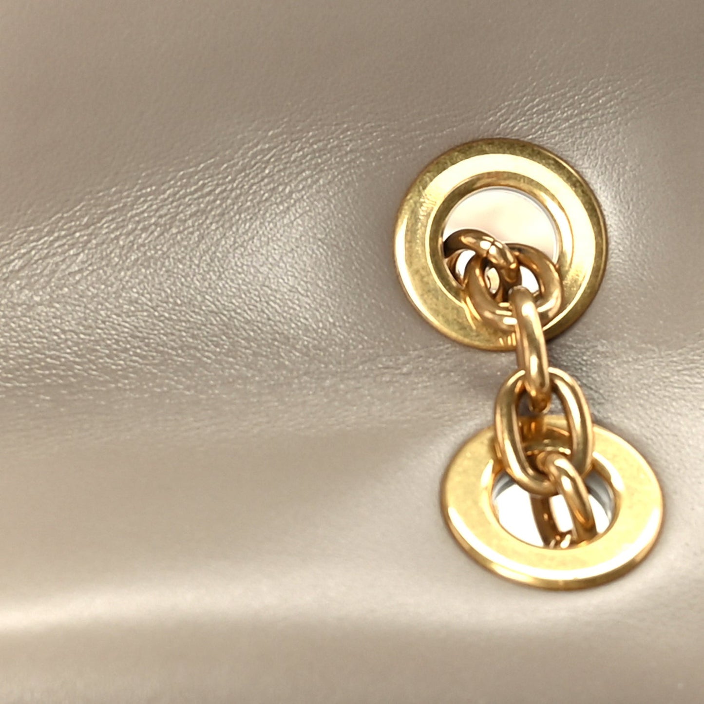 Calfskin New Wave Chain PM NM Taupe
